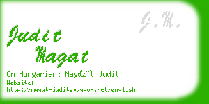 judit magat business card